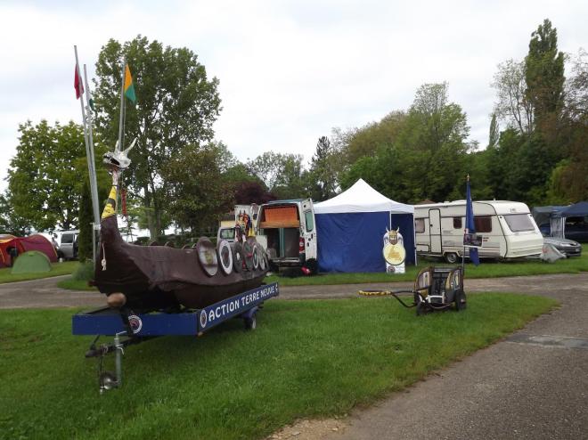 le camping